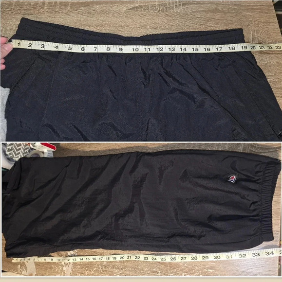 Outersport Black Nylon Water Resistant Cold Weather Pants Outdoor Men's 2XL XXL - Picture 8 of 8